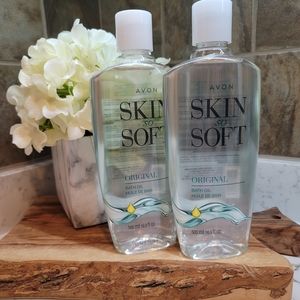 2-pack Avon Skin So Soft Bath Oil - 500 ml each